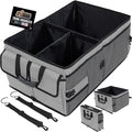 GORILLA GRIP Large Capacity Sturdy Trunk Storage Organizer, Slip and Water Resistant Collapsible Organization Container for
