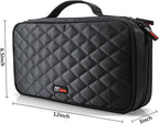 CCidea 96 Capacity CD/DVD Case Holder Portable Wallet Disc Storage Binder for Car, Home, Travel (96-Black) Specials