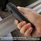 KnLnny Ware Automotive Escape Tool, Window Breaker,Seatbelt Cutter, Car Flashlight, 5 in1 Auto Tactical Gear, USB Charging, M
