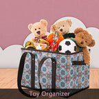 Foraineam Reusable Grocery Bags Set Durable Heavy Duty Tote Bag Collapsible Grocery Shopping Box Bag with Reinforced Bottom