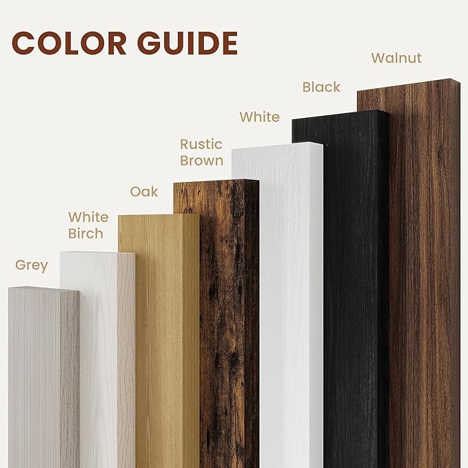 Vivelove White Floating Shelves 12 Inches Deep, 55x12 Floating Shelves for Wall with Invisible Brackets, Room Shelves for Liv
