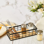 Funrous 2 Pcs Metal Small Wire Basket Wall Hanging Wire Basket Hang Small Bathroom Kitchen Storage Organizer Toilet Paper Mes
