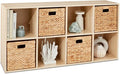 Best Choice Products 8-Cube Storage Organizer, 13.5in Shelf Opening, Bookcase, Display Shelf, Customizable w/ 2 Removable Bac
