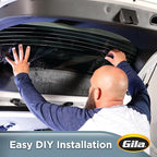 Gila® Heat Shield 20% VLT Automotive Window Tint DIY Heat Control Glare Control Privacy (6in x 26in Strips)