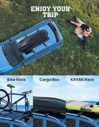 300lbs Lockable Roof Rack Cross Bars Fit for Subaru Crosstrek 2018-2023/ Impreza 2017-2023 with Side Rails, Aluminum Roof Rails Crossbar for Rooftop Cargo Bars Luggage Kayak Bike Racks