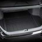 Floor Mats for Honda Accord 2018-2022, All Weather Floor Mats Trunk Cargo Liner and Door Sill Guards Accessories, Full Coverage Set