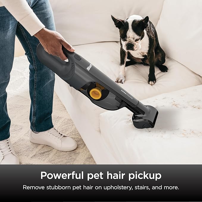 Shark UltraCyclone Pet Pro Plus Cordless Hand Vacuum, Powerful Suction, Handheld Vacuum for Car & Home, Pet Power Brush, Crev