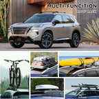 260LBS Heavy Duty Roof Rack Cross Bars for 2021-2025 Rogue SV SL Platinum, Lockable Aluminum Cross Bars Rooftop Luggage Kayaks Bicycles Snowboard Canoe Carrier
