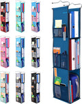 ABRA® 3 Shelf Hanging Locker Organizer for School, Gym, Work, Storage | Wide Shelves 6.5”x 9”| Eco-Friendly Fabric Healthy fo