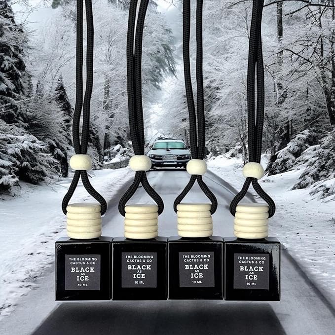 4 Pack Air fresheners | Premium Car Diffuser – Handmade in USA | Phthalate-Free, Non-Toxic Fragrance | Stylish Air Freshener 