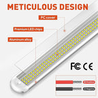 12V LED Interior Light Bar, 120LEDs 28W Led Strip Lights with ON/Off Switch, for Enclosed Cargo Trailer Car RV Van Truck Lorry Camper Boat Caravan Motorhome (4 Pack)