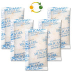 LotFancy Silica Gel Packets 10g 30 Pack, Color Indicating Rechargeable Desiccant Packs, Moisture Absorber for Electronics, Ca