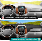 FIILINES Dash Cover for 2004-2010 Toyota Sienna, Dashboard Mat Accessories Dash Cover Sunshade Nonslip Mesh Protector No Glar