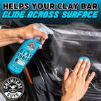 Chemical Guys Clay Bar and Luber Synthetic Lubricant Kit - Light/Medium Duty OG Clay Bar for Removing embedded dirt from Paint, Glass, and Metal, Essential Detailing Accessory - 2 Items