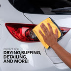 Chemical Guys Professional Grade Premium Microfiber Towels for Cars, Gold, 16" x 16", Ultra-Soft and Scratch-Free Car Detaili