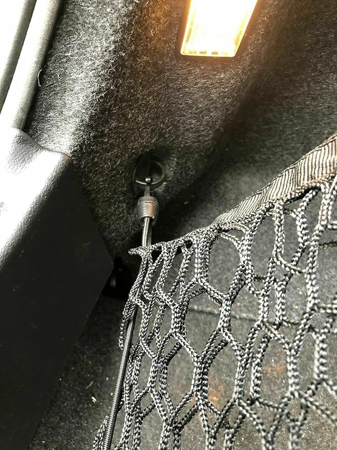 Trunk Organizer for Dodge Charger 2011-2019 - Mesh Car Trunk Organizer - Cargo Net for Sedans - Nylon Mesh Netting -