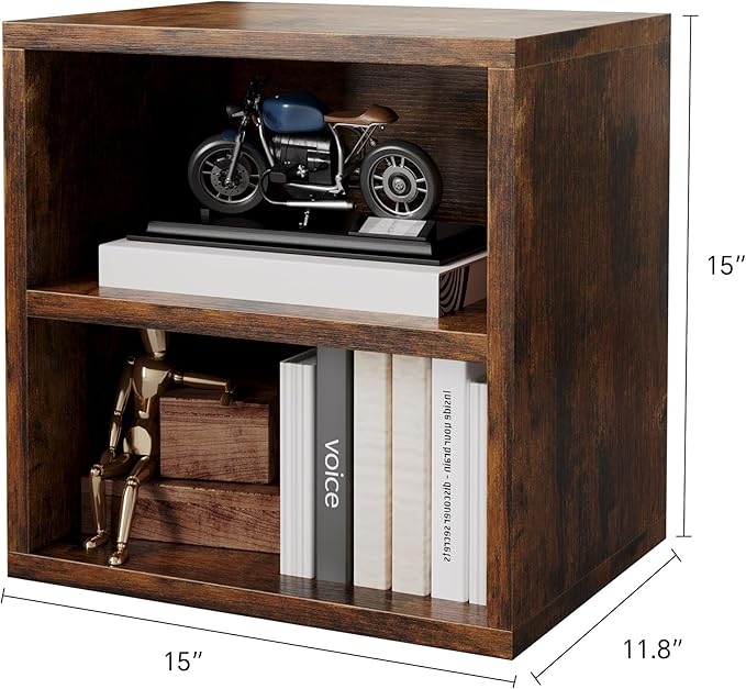 FUSUNBAO Magic DIY Storage Organizer - Stackable Cubes for Home Books, Clothes, Toys-Modular Cubby Storage System-Office Cubi