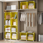 AWTATOS Cube Storage Organizer, Storage Cubes Shelves, 12 Cube Closet Organizers and Storage, DIY Stackable Bookshelf Plastic