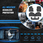 Nilight TPE Floor Mats for Ford Explorer 7 Seats 2020 2021 2022 2023 2024 2025 2026,All Weather Custom Fit Heavy Duty Floor Liners