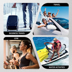 Vacuum Travel Bags With Pump,Vacuum Seal Bags For Clothing Travel,Ip67 Waterproof Vacuum Bags For Travel,Compression Packing 