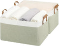 StorageWorks Storage Bins, Fabric Storage Bins for Shelves, Extra Large Storage Baskets with Metal Frame, Closet Baskets and 