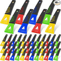 Frienda 48 Pcs Ice Scraper for Car Windshield Plastic Snow Frost Ice Removal Tools for Cars Trucks Window