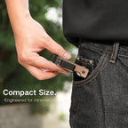 Metallic Key Organizer - Aluminum Key Organizer holder, Minimalist Innovative Keychain.