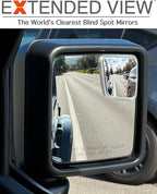 Custom Blind Spot Mirrors- Compatible with 2018-Present Jeep Wrangler | blind spot mirrors compatible with Jeep Wrangler JL 2018- Present | Blind Spot Mirrors - 2 Piece Set (Left & Right)