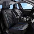 Huidasource Front Car Seat Covers, Leather Car Seat Cushion, Automotive Car Seat Cover Protector Universal Fit Front Seat, Ai