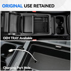 5PCS Center Console Organizer Tray for 2026 2025 2024 2023 Honda CRV Accessories, Armrest Storage Box and Drawer, Armrest Hidden Storage Box, Dashboard Organizer Tray and Cup Holder for Honda CRV