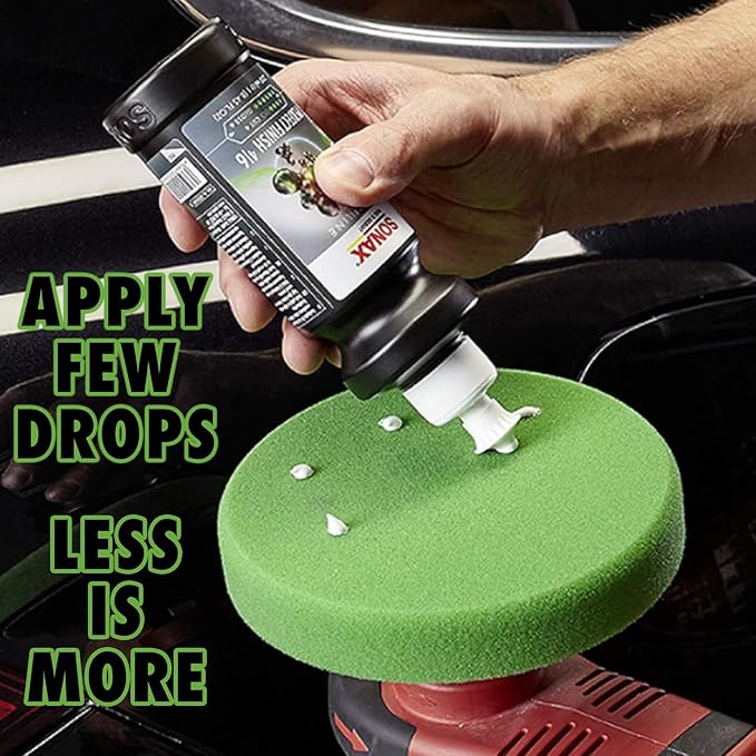 SONAX Perfect Finish 5L | Scratch and Swirl Remover Polish | Machine Compound | Paint Correction Polish | High Gloss | Black Paint Polish | No Fillers Paint Correction | 224500