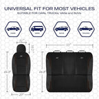 Skechers Memory Foam Car Seat Covers, Air Cool Mesh Thick Seat Covers, Car Seat Full Sets Airbag Compatible, Automotive Comfo