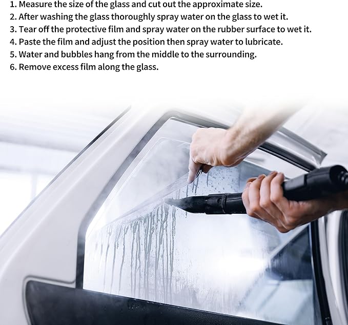 Motoforti Nano Ceramic Car Window Tint Film VLT 4% IRR 12% UVR 99% Black 14.76 ft x 35.43 Inch Privacy Film 2mil PET 1 Pc