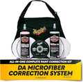 Meguiar's DA Microfiber Correction System 5" Starter Car Detailing Kit, Complete Paint Correction Kit with Cutting Discs, Backing Plate, Correction Compound, Finishing Wax, and More