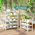 viewcare White Shoe Rack, 3-Tier Bamboo Wood Shoe Rack for Closet, Entryway & Hallway, and Stackable Shoe Shelf Storage Organ