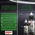 SONAX Perfect Finish 5L | Scratch and Swirl Remover Polish | Machine Compound | Paint Correction Polish | High Gloss | Black Paint Polish | No Fillers Paint Correction | 224500