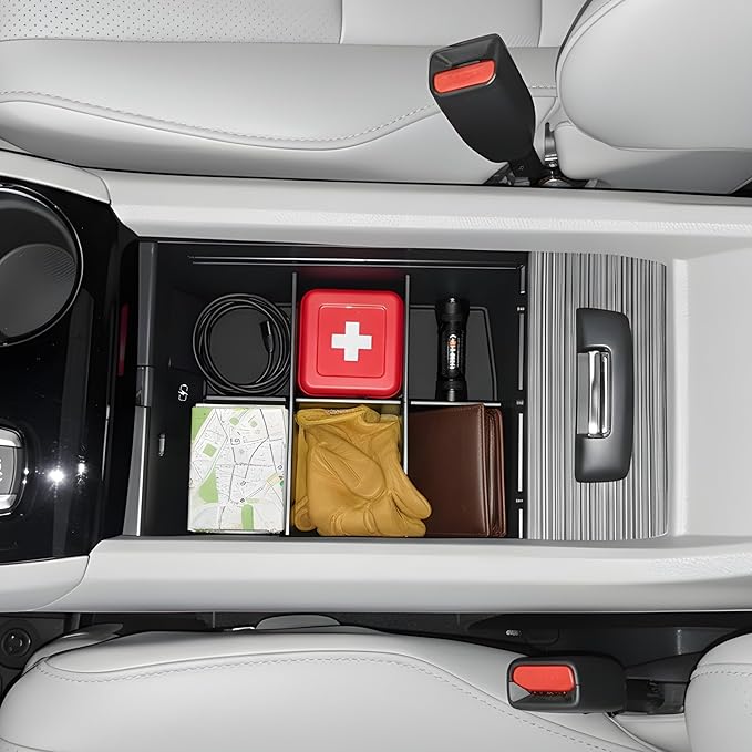 Vehicle OCD - Center Console Organizer for Pilot (2016-2022) / Ridgeline (2017-2023) / Passport (2019-2023) - Made in USA - SLX130