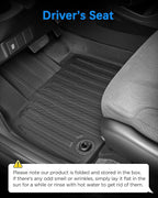 Floor Mats Cargo Liner for Honda Fit 2009-2013 All Weather Protector Heavy Duty TPE Waterproof Anti-Slip Tech Trunk Mats for Honda Fit 2009 2010 2011 2012 2013 Car Accessories