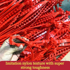 20 PCS Universal Emergency Tire Chains, Adjustable Plastic Anti-skid Ties, zip tie snow chains for Most Cars, SUV Trucks, zip