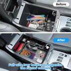 3PCS Center Console Organizer Compatible with Toyota 4Runner 2024 2023 2022 2021 2020 2019-2010 Glove Box Organizer Gear Shift Tray Armrest Storage Box 5th Gen 4 Runner Accessories