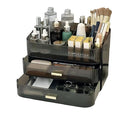 Makeup Organizer for Vanity, Large Desk Organizer with Stackable Drawers for Cosmetics, Skin Care, Lipsticks, Palette, Nail C