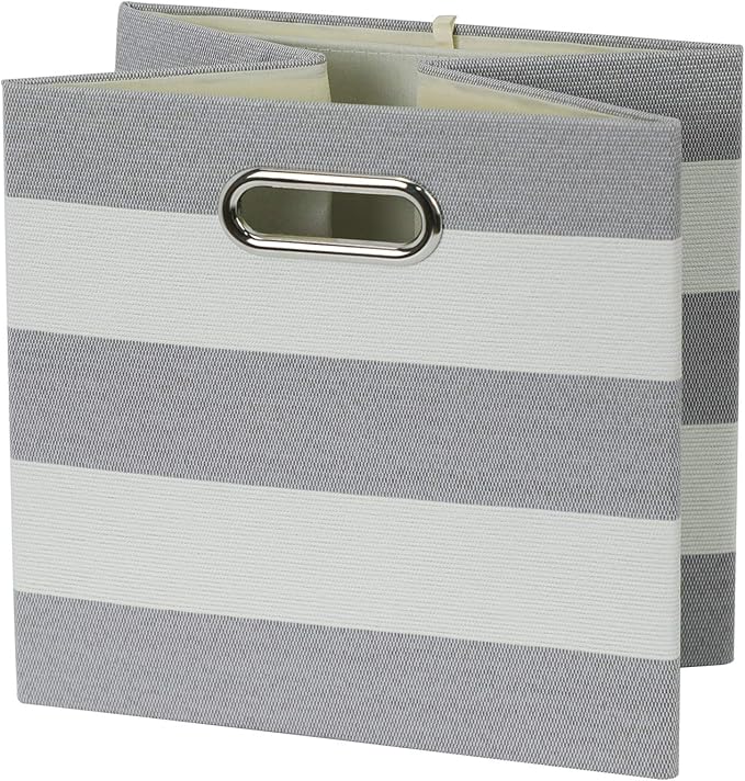 Posprica 3X Thicker Storage Bins Storage Cubes,11×11 Collapsible Storage Boxes Containers Organizer Baskets for Nursery,Offic