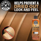 Chemical Guys Leather Conditioner, Vintage Series - Conditions, Nourishes, and Protects Natural, Synthetic, and Faux Leather 