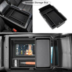 3PCS Center Console Organizer for 2023 2024 2025 2026 Honda CR-V & CR-V Hybrid Accessories, Custom Fit Armrest Tray, Console Tray and Hidden Storage Box, ABS Material