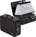 ENGPOW Fireproof Document Box with Lock,5200℉ Soft Case Fireproof Box with 25 Pocket Accordion File Folder,Multi-Layer Firepr