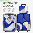 ALL INCLUDED 10 Set Durable Packing Cubes for Suitcases,OlarHike Essentials for Travel, UPGRADED Anti-Tear Stitching, NEW Imp