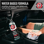 Adam's Polishes Total Interior Cleaner & Protectant, Quick Detailer & SiO2 Protection, Ceramic Infused, Anti-Static, OEM Fini
