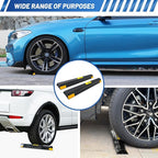 ROBLOCK (New Upgrades) 24" 2 Pcs Heavy Duty Parking Aid for Garage Walls, Parking Gadgets Protects Car, Parking Stopper Easy to Install 2 Packs, 24" L x 3.7" W x 1.8" H