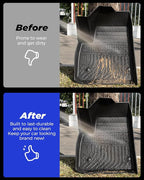 All Weather Floor Mats Cargo Liner for Chevrolet Chevy Blazer 2025 2024-2019 (Gas Only) Waterproof Nonslip Rubber for Base/L/LS/LT/Premier/RS Accessories 2023 2022 2021 2020 Car Rug Cover Protector