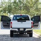 2 Pack Universal Car Window Screen for Camping Car Driver Side Window Sun Shade-Fit Most Large SUVs,Pickups, Trucks,Minivans
